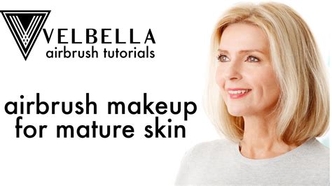 Airbrush Makeup For Mature Women Youtube
