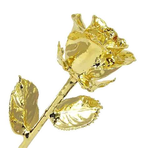 Gold Dipped Rose Gold Preserved Roses 24k Gold Dipped Roses