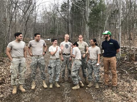 Virginia Military Institute Cadets Give Back At Vofs House Mountain