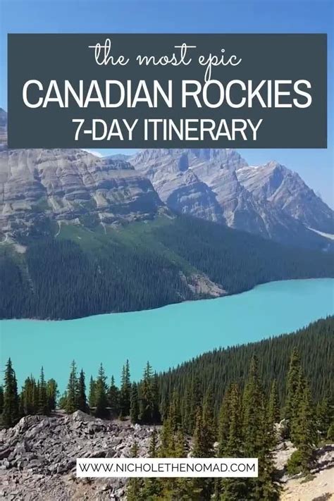 30 Must See Sights In The Canadian Rockies And Road Trip Itinerary