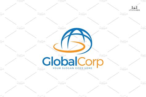 Global Corp Logo Branding And Logo Templates Creative Market