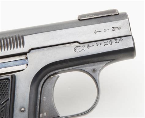Bayard Pocket Model Depose Semi Auto Pistol 380 Cal 2 14” Barrel