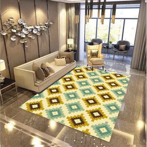 Simple Nordic Style Personality Carpets For Living Room Home Bedroom