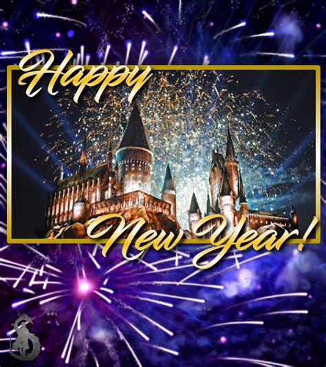 The rich and layered world of harry potter requires attention for every magical detail. Happy New Year 9 3/4 Amino! 🥂🎆 | Harry Potter Amino