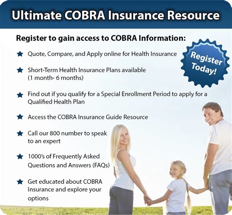 Monitor pricing for a new health insurance plan you can shift to once your cobra coverage ends. Major Medical - COBRAInsurance.com