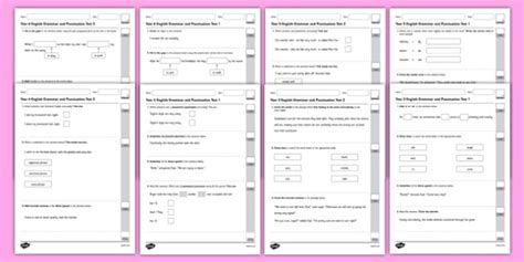 Free grammar worksheets for grade 1, grade 2 and grade 3, organized by subject. SPaG KS2 Worksheets - English Test Printable Worksheets