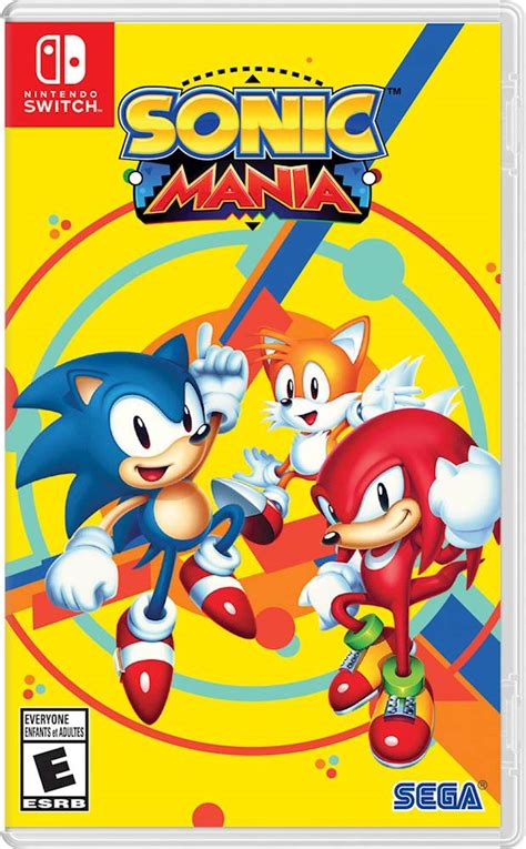 Nintendo Sonic Mania Ubicaciondepersonascdmxgobmx