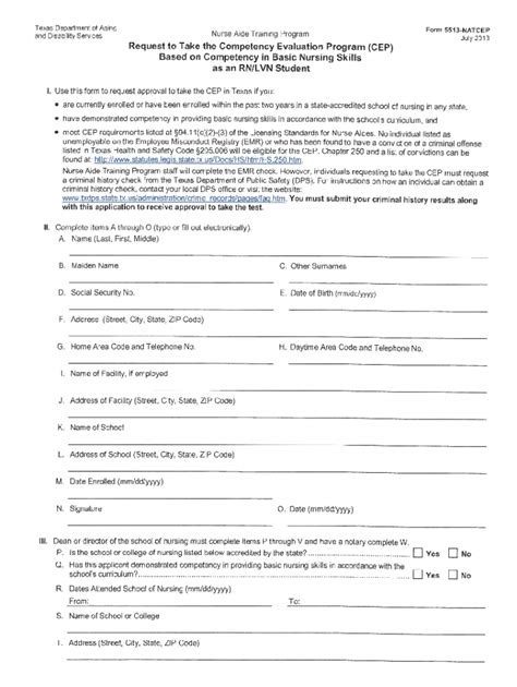Application Form 5513 Natcep San Jacinto College Fill Out And Sign