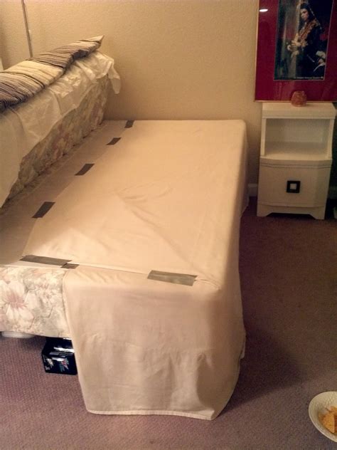 Use at your own risk. BIG FAMILY / small apartment: Duct Tape Bed Skirt and the ...