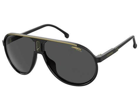 Carrera Sunglasses Champion 65 N 807ir Black Frame Grey Lens Special Edition New 716736442693 Ebay