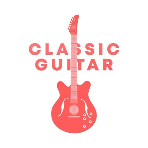 Premium Vector Classic Guitar Vector