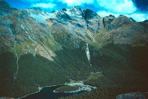 Lake McKenzie Hut From Above New Zealand Tramper