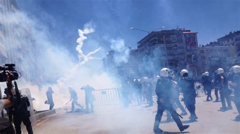 Protesters Clash With Police In Turkey