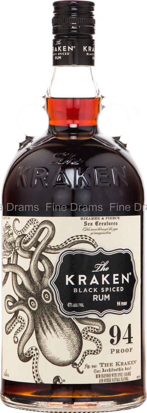 Kraken Black Spiced Rum 47 1 Liter