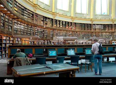 The Round Reading Room In The British Museum Bloomsbury London Stock
