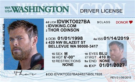 Drivers License Templates Archives Page 5 Of 5 Idviking Best