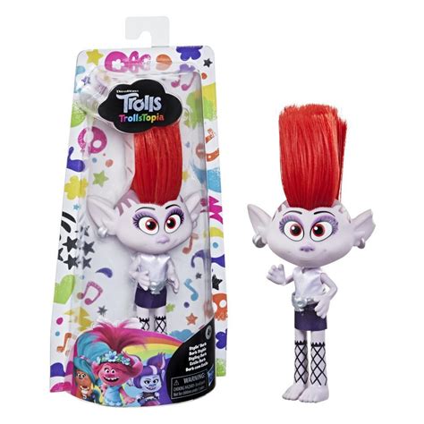 Dreamworks Trollstopia Stylin Barb Fashion Doll With Removable Dress