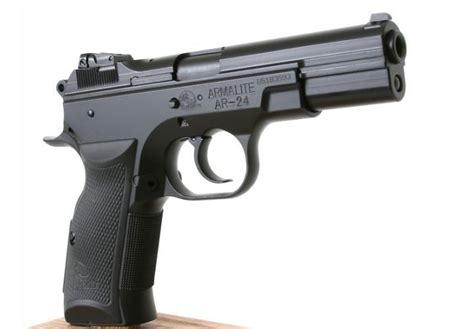 Armalite Ar 24 And Ar 24k Pistols Weapons Police Magazine