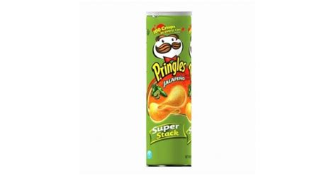 Pringles Potato Crisps Super Stack Jalapeno 638 Ounce