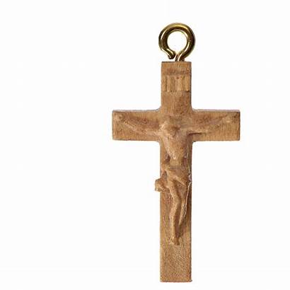 Rosary Crucifix Wood Valgardena Patinated Holyart