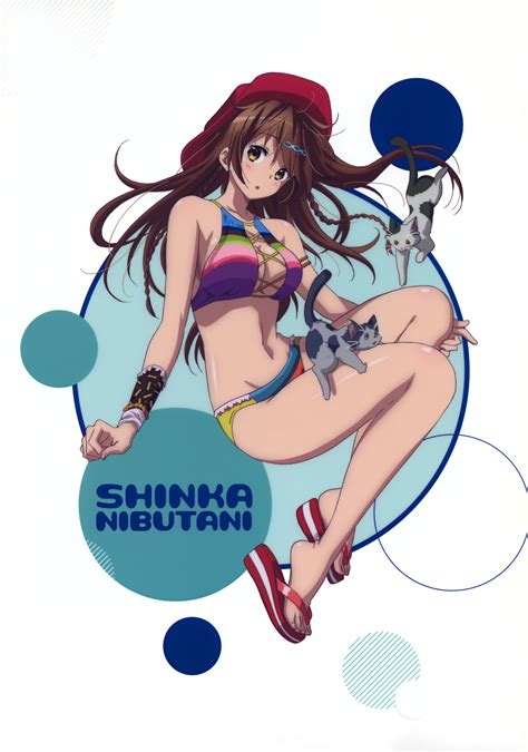 Chuunibyou Demo Koi Ga Shitai Nibutani Shinka Bikini Cleavage Neko