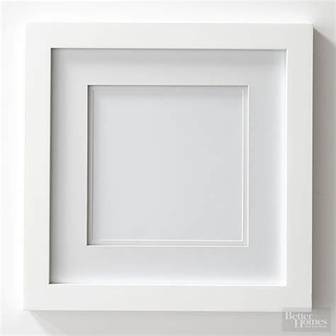 Make Cheap White Frames Look Custom Better Homes And Gardens