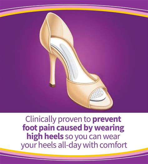 Galleon Dr Scholl S High Heel Relief Insoles Clinically Proven To