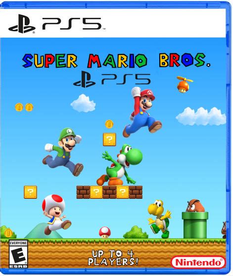 Super Mario Bros Ps5 Concept Case By Tcrebmeeker36yt On Deviantart