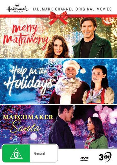 Hallmark Christmas 3 Film Collection Merry Matrimonyhelp