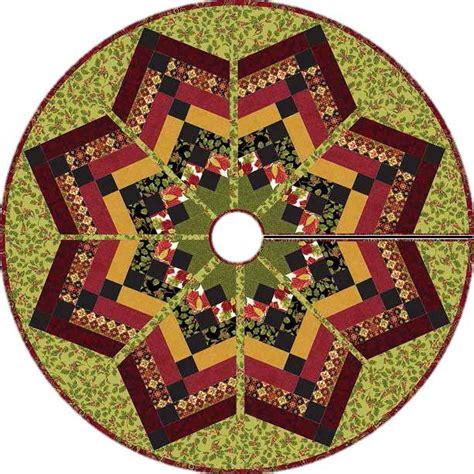 Free Pattern Holiday Opulence Tree Skirt Or Table Topper Free