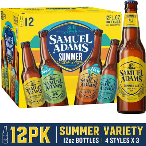 Samuel Adams Summer Ditch Days Seasonal Variety Pack Beer 12 Fl Oz