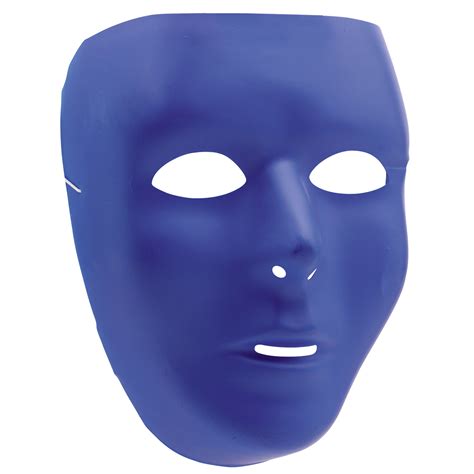 Full Face Mask Blue Gotcha Covered Party Supplies