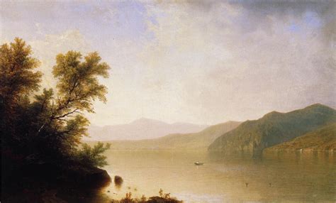 Lake George 1865 Painting John W Casilear Oil Paintings