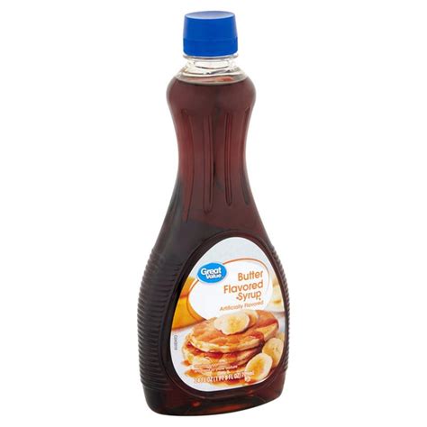 Great Value Butter Flavored Syrup 24 Fl Oz Instacart