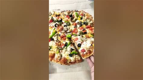 Veg Extravaganza Pizza In Dominos 😋😋 Youtube