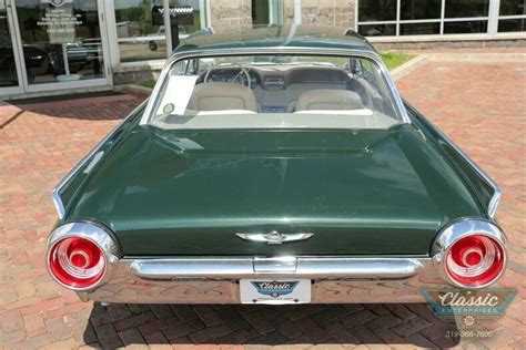 1962 Ford Thunderbird 352 V8 3 Speed Automatic Hardtop Green For Sale