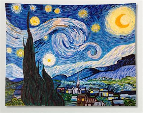 Starry Night Wall Hanging Home Decor Tapestries Винсент ван гог