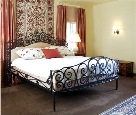 Wrought Iron Bed As A Stylish And Functional Interior Element Small