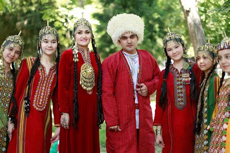 FolkCostume Embroidery Overview Of The Costumes Of Turkestan