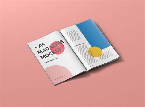 Magazine Mockups Free Mockup World