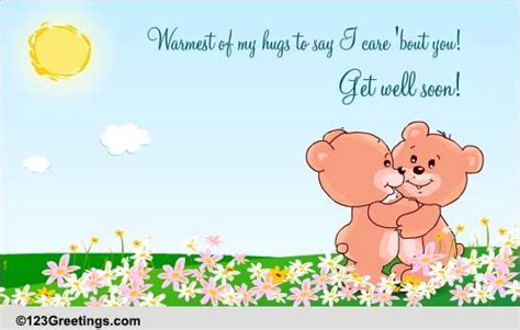 For Someone You Care Free Get Well Soon Ecards Greeting Cards 123