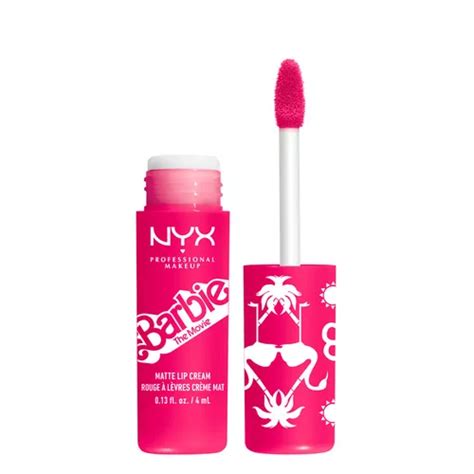 Labial Liquido Barbie Smooth Whip Lip Cream De Nyx 4ml Acabado Mate Color Dreamhouse Pink