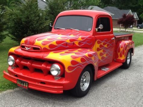 1951 Ford F1 Pickup Sharp Old Hot Rod Truck