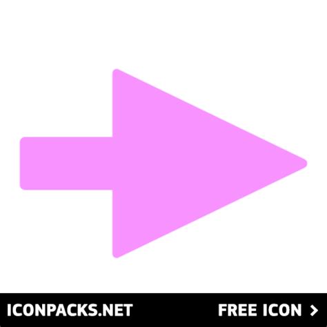 Free Pink Arrow Right Png Svg Icon Free Icons Icon Online Icon