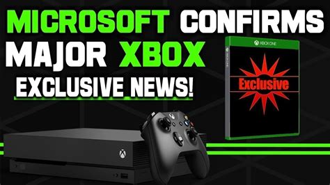 Its Happening Microsoft Finally Confirm Massive Xbox One Exclusive
