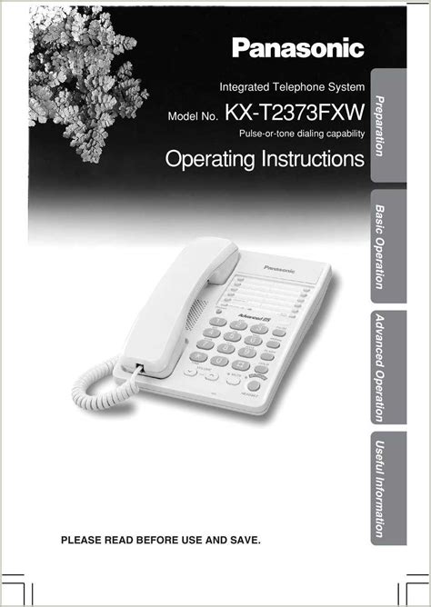 Panasonic Kx T7433 Label Template Download Resume Gallery