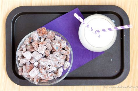 Step 3, remove from heat and stir in vanilla. trail mix puppy chow recipe | Puppy chow chex mix recipe ...