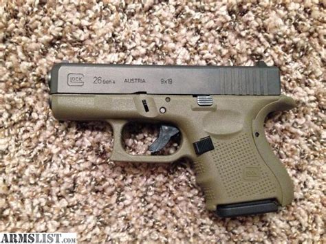 Armslist For Sale Glock 26 Gen 4 Od Green