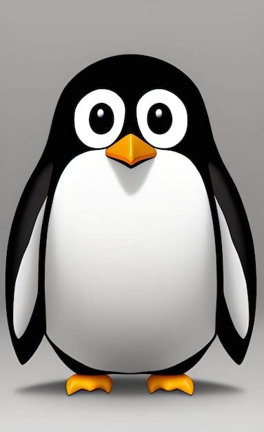 Premium Ai Image Cute Pinguin