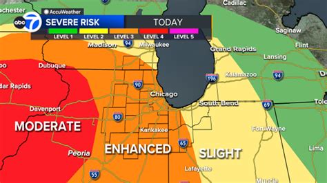 Severe Weather Chicago Significant Tornadoes Possible As Storms Move